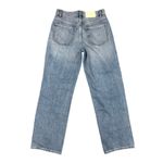 GRLFRND  - The Bella Low Rise Boyfriend Distressed Jeans in Blue Photo 4