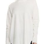 FP Movement by Free People Cream Crew Neck Sweater White Size undefined Photo 0