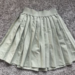 T.J.Maxx Sage Pleated Mini Skirt Green Size XS Photo 0