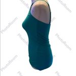 Arizona Jeans Teal Adjustable Spaghetti Strap Bodycon Tank Top Size Small Photo 2