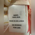 Spartina 449 New Vibrant Floral Pattern Button Down Silk Blouse Size XS - $168 Photo 4