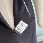 Tadashi Shoji Black/White Long Sleeve Dress Black Tie Gala Formal Holiday sz M Photo 12