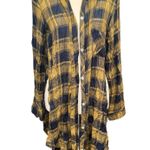 Flannel crochet duster Yellow Photo 0