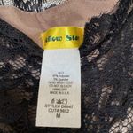 LBD with lace bodice and pleated satin skirt. Size M Black Size M Photo 3