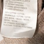 AnyBody Long SleeveKnit Asymmetrical Top Tunic Size Large Tan Lounge Sleep Gown Photo 3