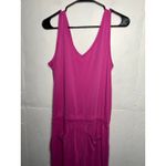 Lou & grey NEW  Pink Sleeveless Jumpsuit with V-Neckline Size Small Photo 5