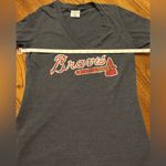 Genuine Merchandise Vintage Women’s Atlanta Braves V-Neck Fitted Shirt Photo 1