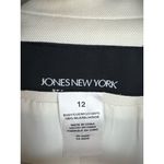 Jones New York Women’s  Size 12 & 8 100% Silk Cream Pantsuit Photo 7