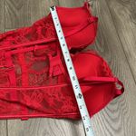 Victoria's Secret Victoria’s Secret Bombshell Red Lace Teddy Bodysuit (Flaw) Size Large Photo 12