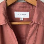 Dear John Denim Wistful Mauve Long Sleeve Button Avery Dress Photo 4