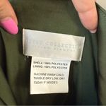 Dessy Collection 3111 One Shoulder Satin Gown Olive Green 22W Photo 4