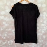 Peace & Pearls  Black Eyelash Tee Photo 4