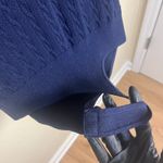 Good American  Women's Cable Polo Bodysuit Size Large Navy Photo 7