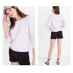 Madewell  Shrunken Sweatshirt Lavender Sz XL Photo 1