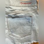 EXPRESS NWT  Shortie Relaxed Low Rise Ripped Jean Shorts Size 10 Photo 2