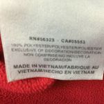 Nike Woman's  Just‎ Do It Scrambled Spell Out Swoosh Pink Pullover Hoodie Small Photo 9