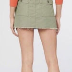 frame denim Frame Canterburry Denim mini skirt green back size 29/8 Photo 0
