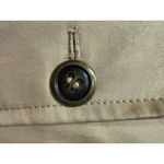 St. John St.‎ John Collection Tan Swing Trench Coat Quilted Satin Lining Classic Luxury S Photo 3