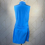 Adam Lippes Adam Plus Eve Shirt Dress Sleeveless Mini Button Tie Blue Size 6 Photo 7