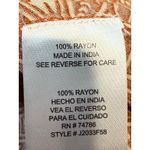 Patrons of Peace  Women's M Brown Geometric Print Mini Dress Spaghetti Straps Photo 3