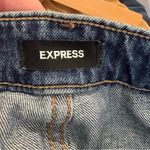EXPRESS Mid-Rise Boyfriend Jean Medium Wash Distressed 14R Photo 10