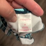 Xhilaration  Teal and Mint Swirl Bikini Top, Sz M Photo 2