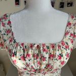 Almost Famous NWT Ruched Floral Dress Photo 4