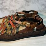 Oasis Earth Kalso Womens Open Toe Sandals Slingback Leather Strappy Size 6 B Photo 0