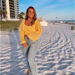 Amazon Cropped Yellow Long sleeve Photo 1