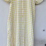 Lisa Marie Fernandez Target Yellow Gingham Button Front Dress XXS Tradwife Farm Photo 0
