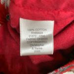 Christopher & Banks  Red Floral Corduroy Shacket Jacket Sz Small Photo 7