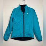 Pearl Izumi Women’s Reversible Cycling Jacket M Black Blue Elite Series Photo 5