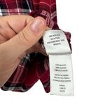 Rails  Size Small Women’s Hunter Crimson Red Plaid Button Down Flannel Shirt Photo 3