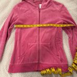 Old Navy Vibrant Pink Zip-Up Jacket with Hood / size small Photo 2