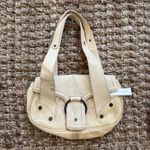 Free People  x Vintage Cream/Tan Crocodile Skin Shoulder Bag Photo 0