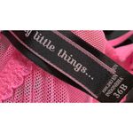 Victoria's Secret 36B Babydoll Gown HOT pink Rhinestones Photo 9