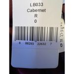 Lovely Twist Front Velvet Cutout Maxi Cabernet Size 0 New Photo 6