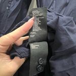 COS  Navy Blue Collared Shirt Dress Size 4 US Photo 7