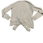 Westbound 3/$15  grey knotted front sweater Photo 1