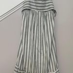 fab'rik Abigail Stripe Sleeveless Ruffle Hem Summer Maternity Maxi Dress - fab’rik NWT Photo 2