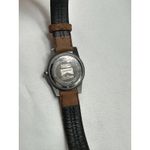 Vintage Wenger Marlboro Women's Black Dail Brown Leather Band Watch Photo 3