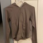 NWT FP Movement Olive Green 2 Zipper Jacket Size M Photo 0