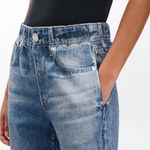 Rag and Bone  Miramar Cotton Terry Pull On Jogger Pants Women’s XS Lakewood Blue Photo 4