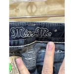 Miss Me  Jeans 27 Boot Low rise Embellished Rhinestone Western Rockabilly‎ Photo 5