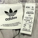 Adidas Women's Gray Colorblock Pull On Windbreaker Parachute Jogger Pants Size M Photo 5