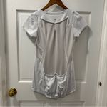Lululemon Women’s Presta Jersey Size 8 White Short Sleeve Top Cycling Running Photo 6