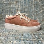 Vagabond Shoemakers Zoe Suede Platform Sneaker in Dusty Pink Photo 5