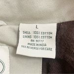 F.M. Allen Cotton Safari Utility Jacket Belted Back Khaki Women’s Size Large Tan Photo 9