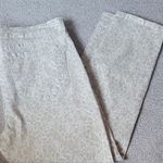 NYDJ  Cream Animal Print Jeans Size 14 Photo 11