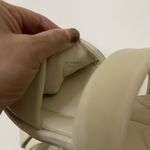 Vince . Bowie Lug Sandal in Moonlight White Leather strappy platform sandals 9.5 Photo 5